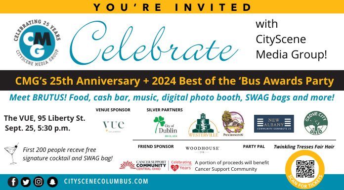 CityScene Media Group's 25th Anniversary + Best of the 'Bus Awards Party