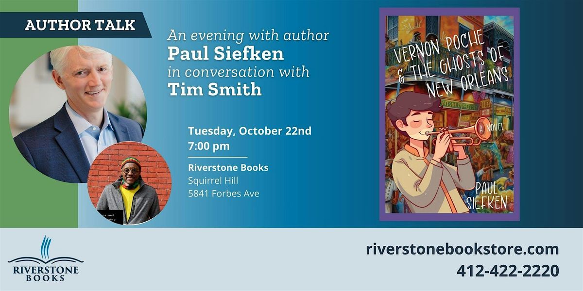 An Evening with Author Paul Siefken in Conversation with Tim Smith