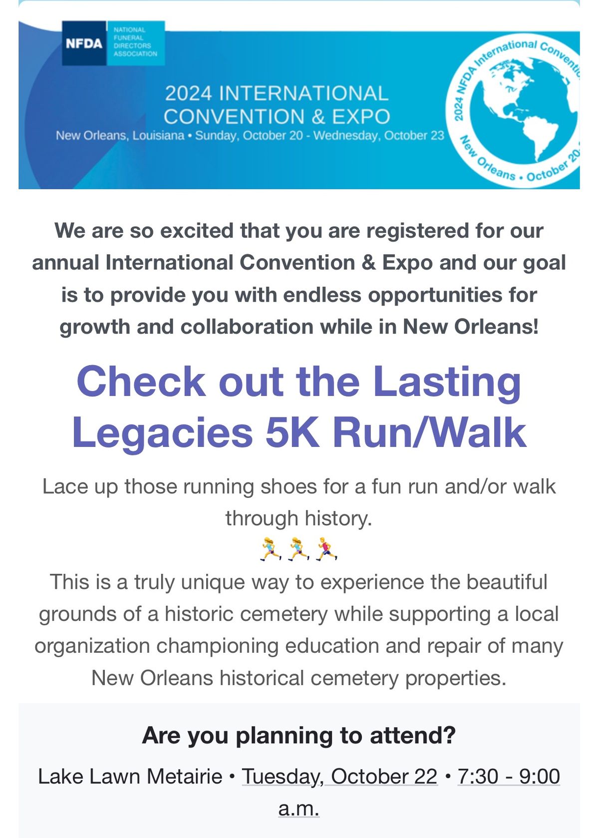 Lasting Legacies 5K Run\/Walk