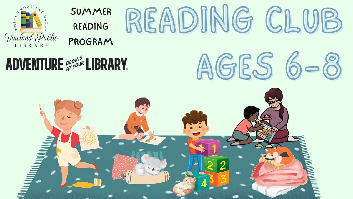 Reading Club for ages 6-8