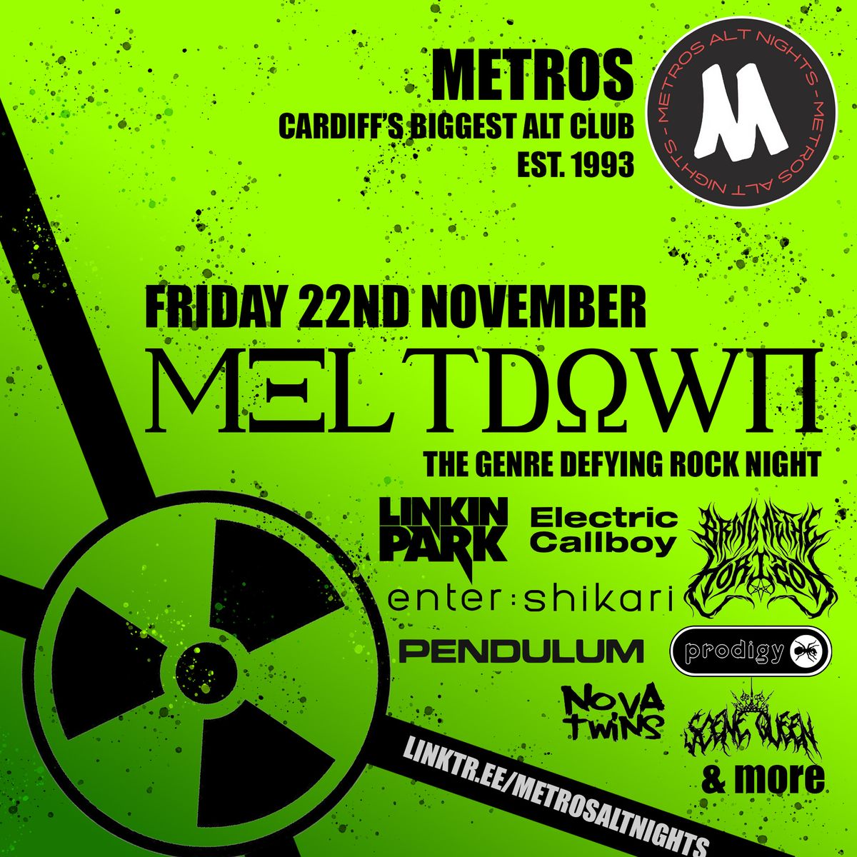 Meltdown - Friday  22nd November