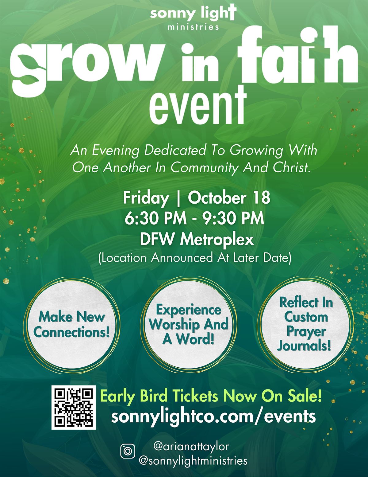 The Grow In Faith Event