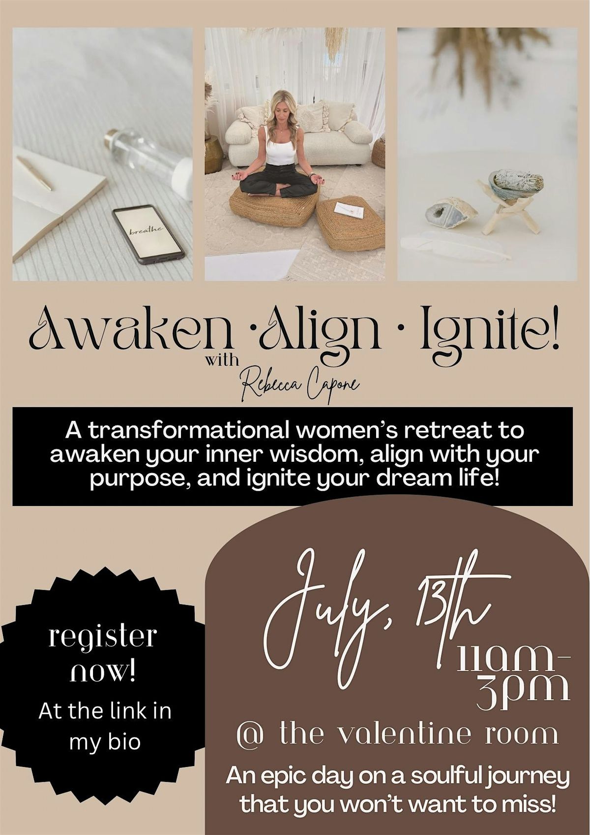 Awaken, Align, Ignite! Transformational Retreat