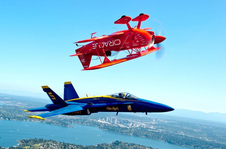 Seafair Boeing Air Show 2024, Lake Washington, Seattle, 2 August to 4