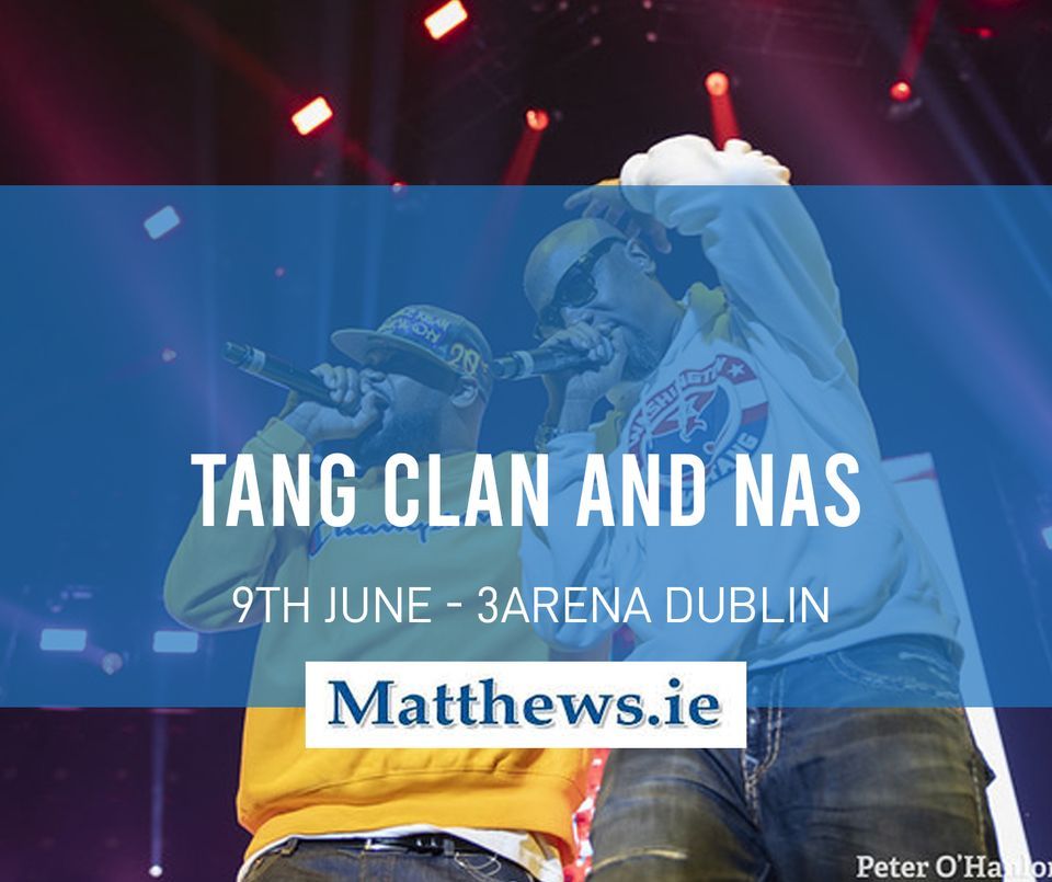 Tang Clan and Nas (Bus to 3Arena Dublin)