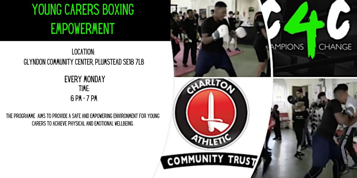 FREE Young Carers Boxing Empowerment, Glyndon Community Centre, London