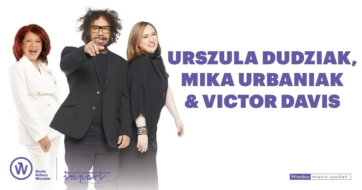 Urszula Dudziak, Mika Urbaniak i Victor Davis - koncert