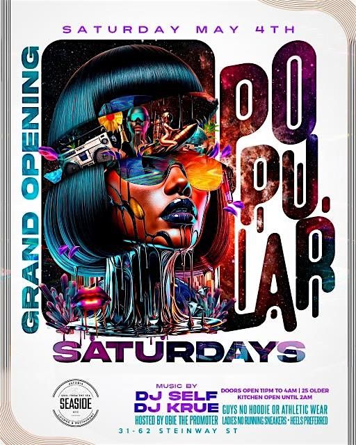 POPULAR SATURDAYS !! AT SEASIDE NYC !     PKGS  AVAILABLE FOR BDAYS !