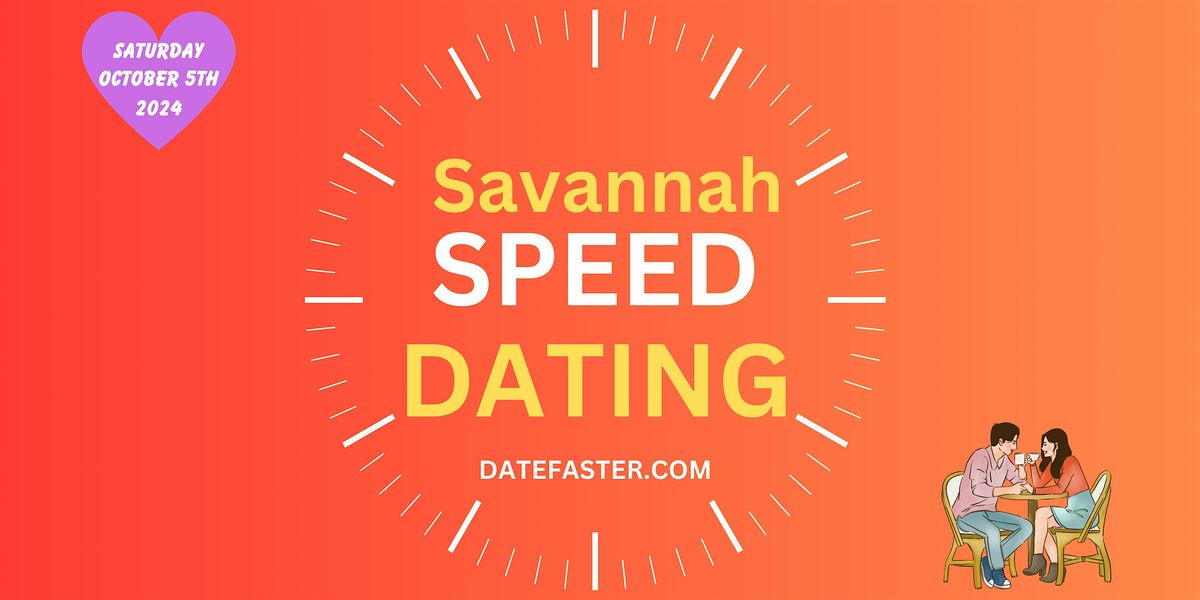 Speed Dating Savannah Singles 24-39