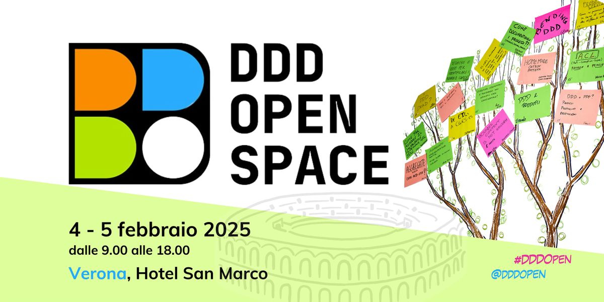 DDD Open Space 2025 - Verona