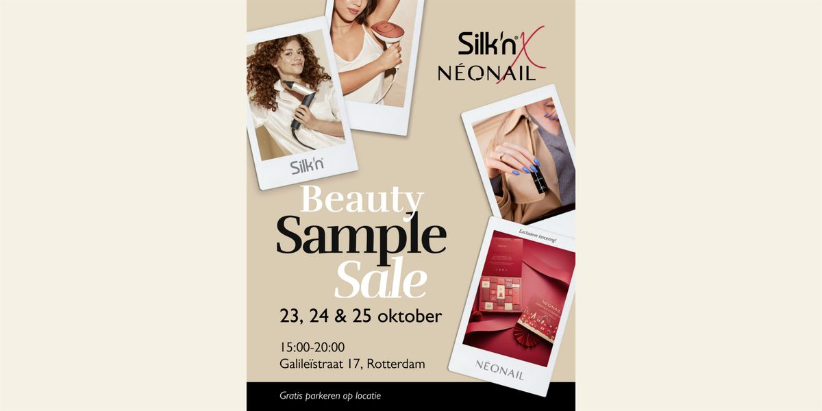 Beauty Sample Sale Silk'n x Neonail