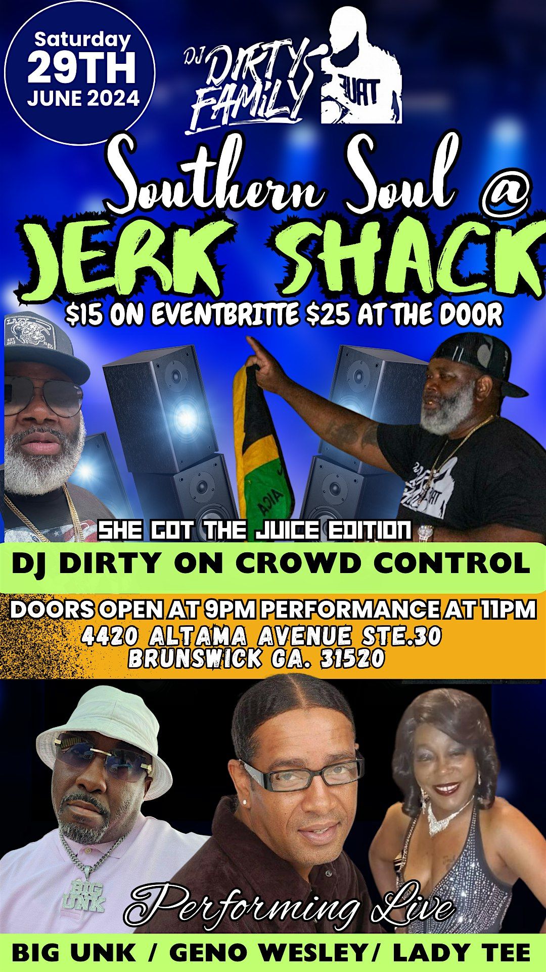 Dj Dirty Family Southern Soul At The Jerk Shack