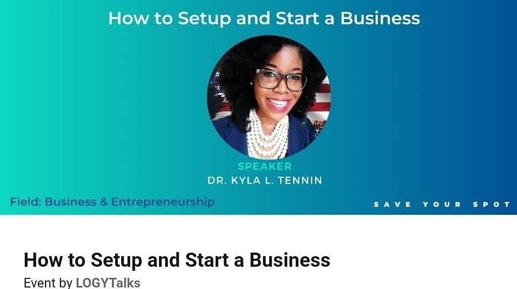 How To Setup & Start a Business: Lucrative Self-Employment Work (Workshop)