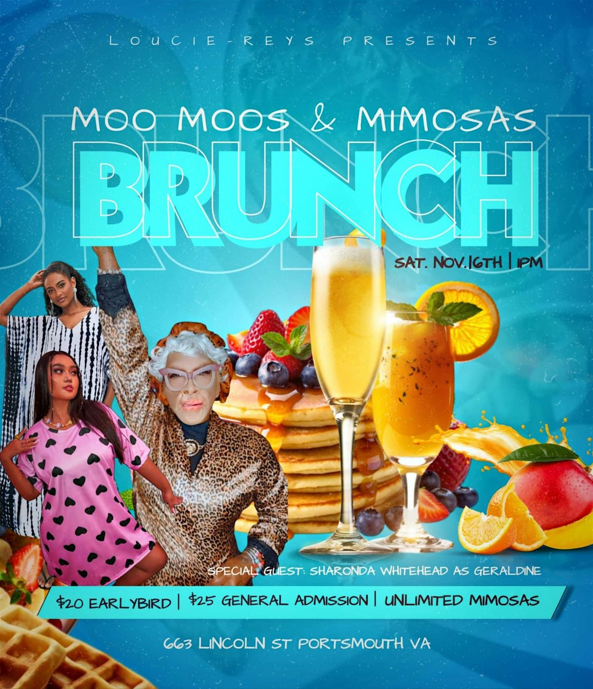 Moo Moo's and Mimosas Brunch