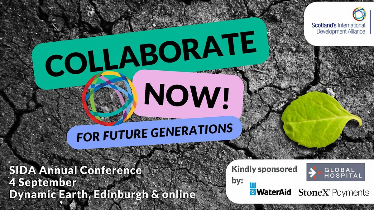 Collaborate NOW! For future generations: SIDA annual conference 2024