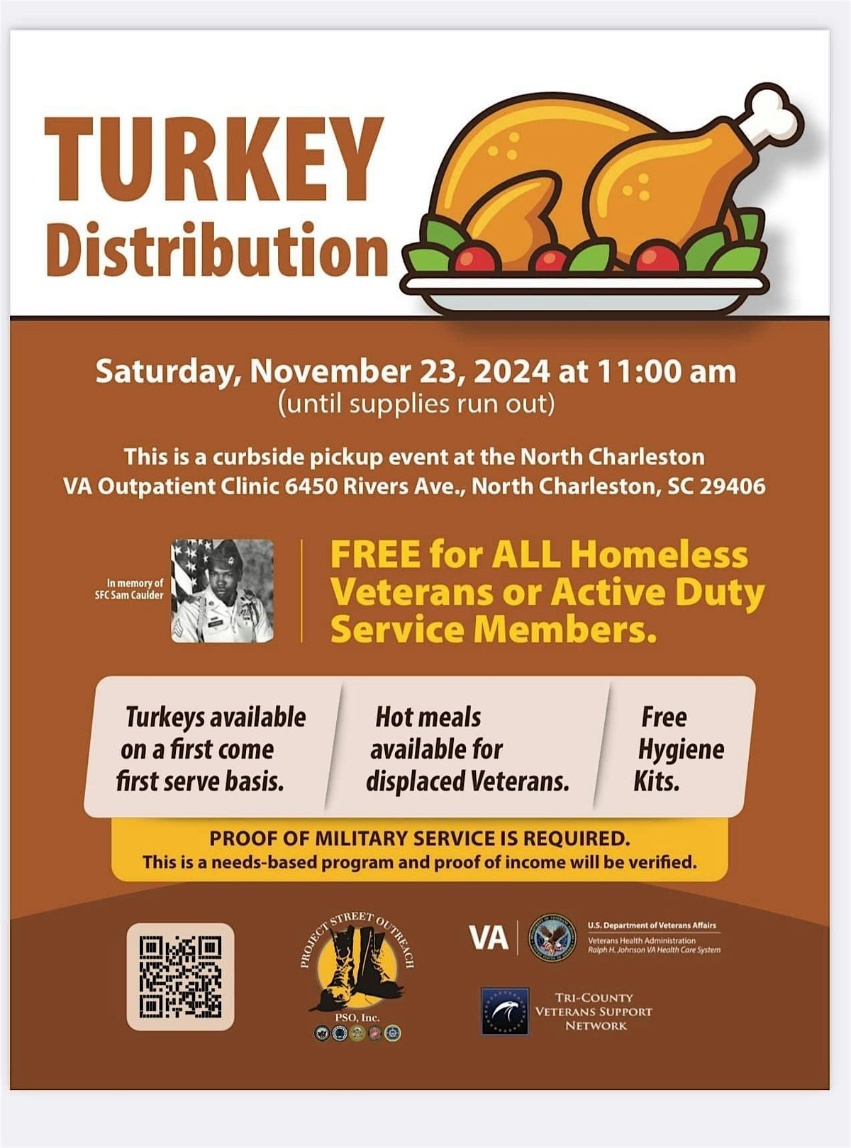 Project Street Outreach (PSO), Inc. 11th Pre-Thanksgiving Event