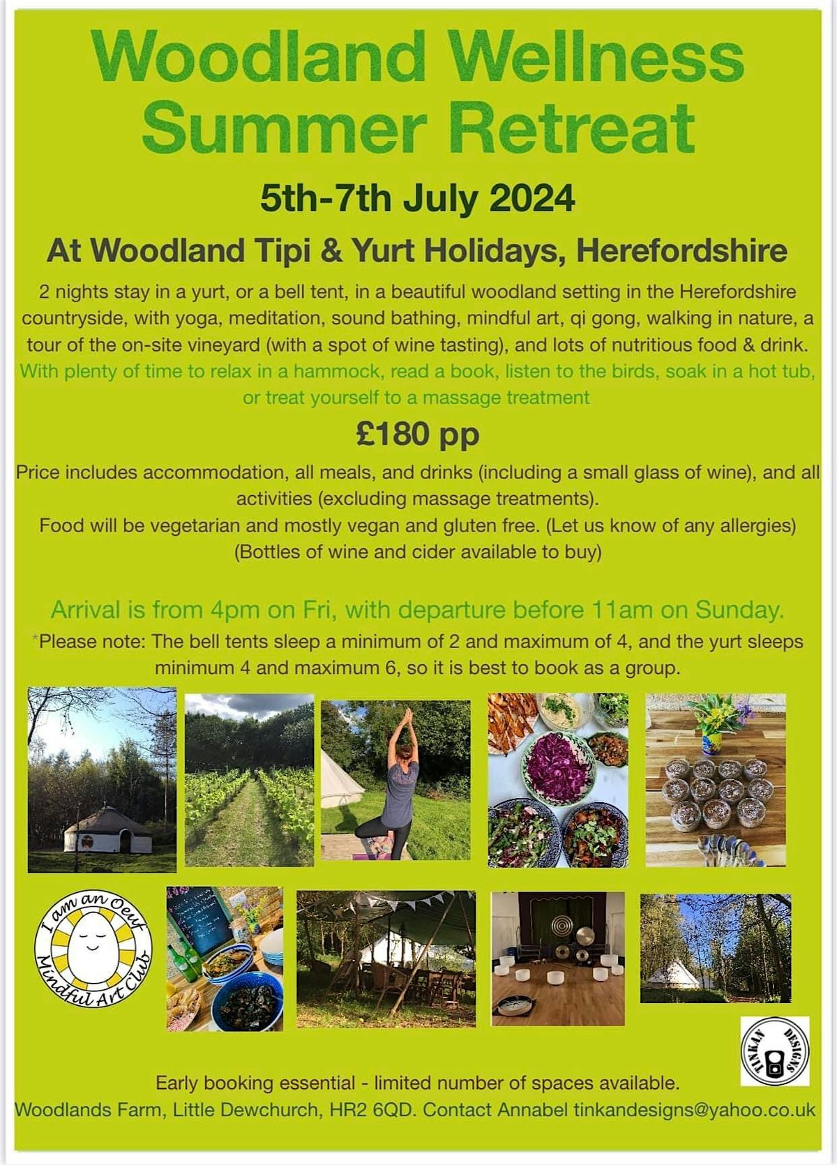 Woodland Wellness Summer Retreat