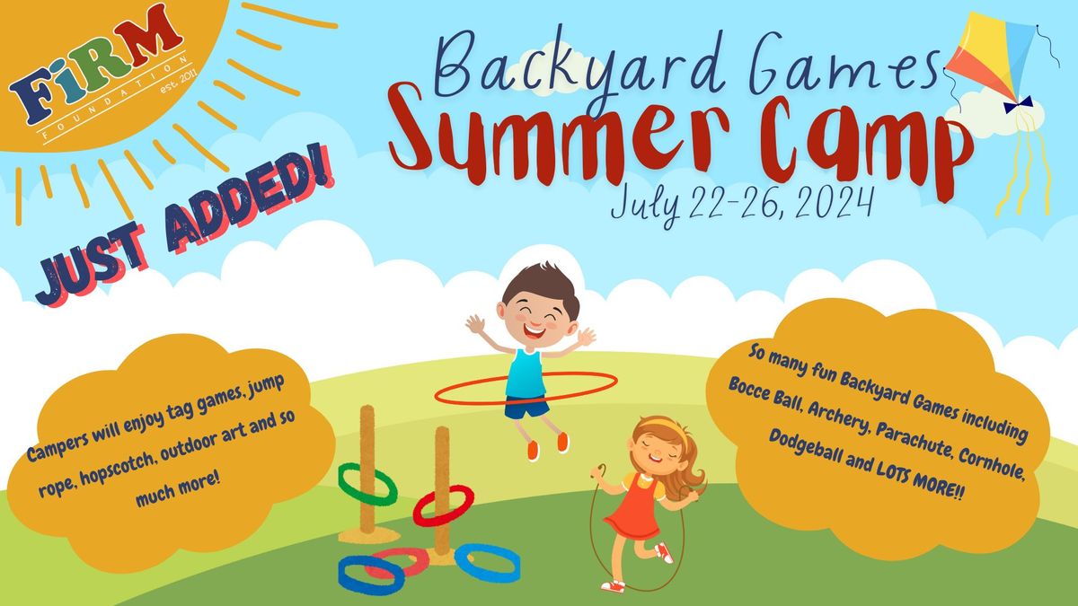 Backyard Games Camp