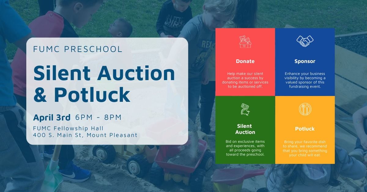 FUMC Preschool Silent Auction & Potluck