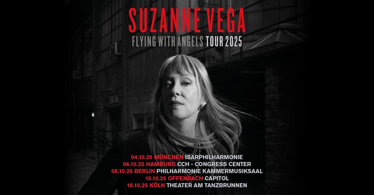 SUZANNE VEGA - FLYING WITH ANGELS TOUR 2025 - M\u00fcnchen