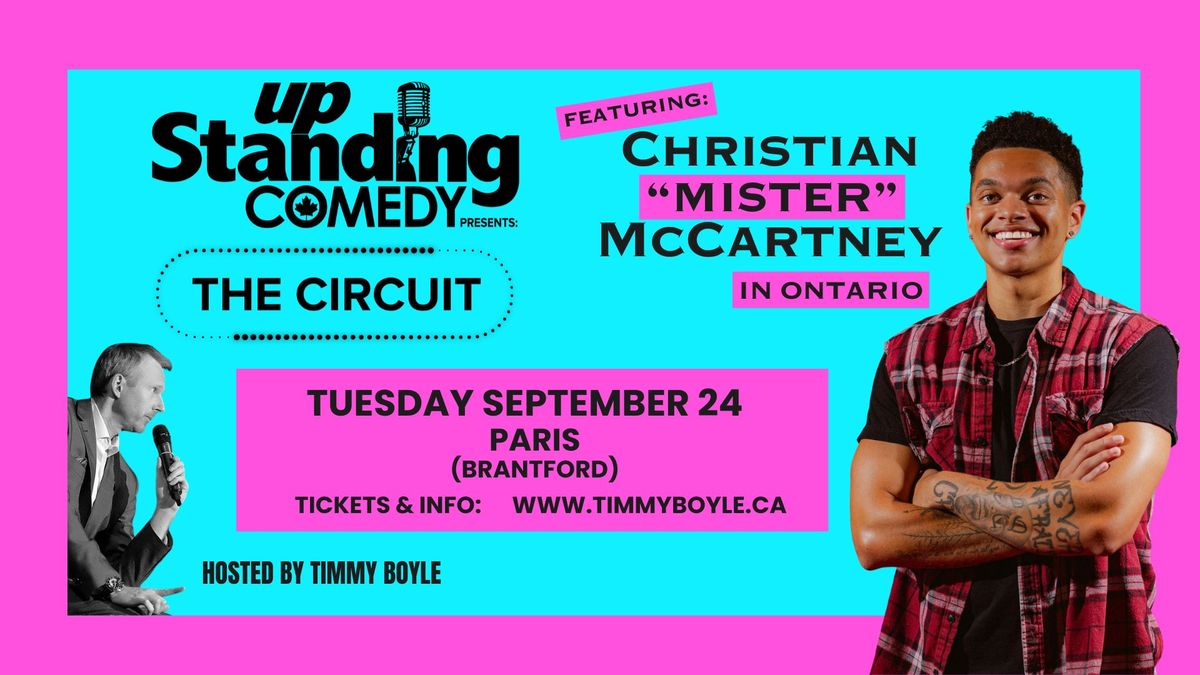 \u201cTHE CIRCUIT\u201d Comedy Tour 45 - Christian McCartney