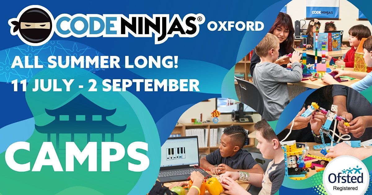 Summer Holiday Computer Coding Activity Camp for Kids in Oxford, Code