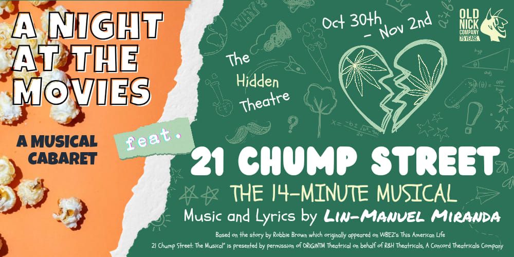 A NIGHT AT THE MOVIES: A Musical Cabaret featuring Lin-Manuel Miranda's 21 CHUMP STREET