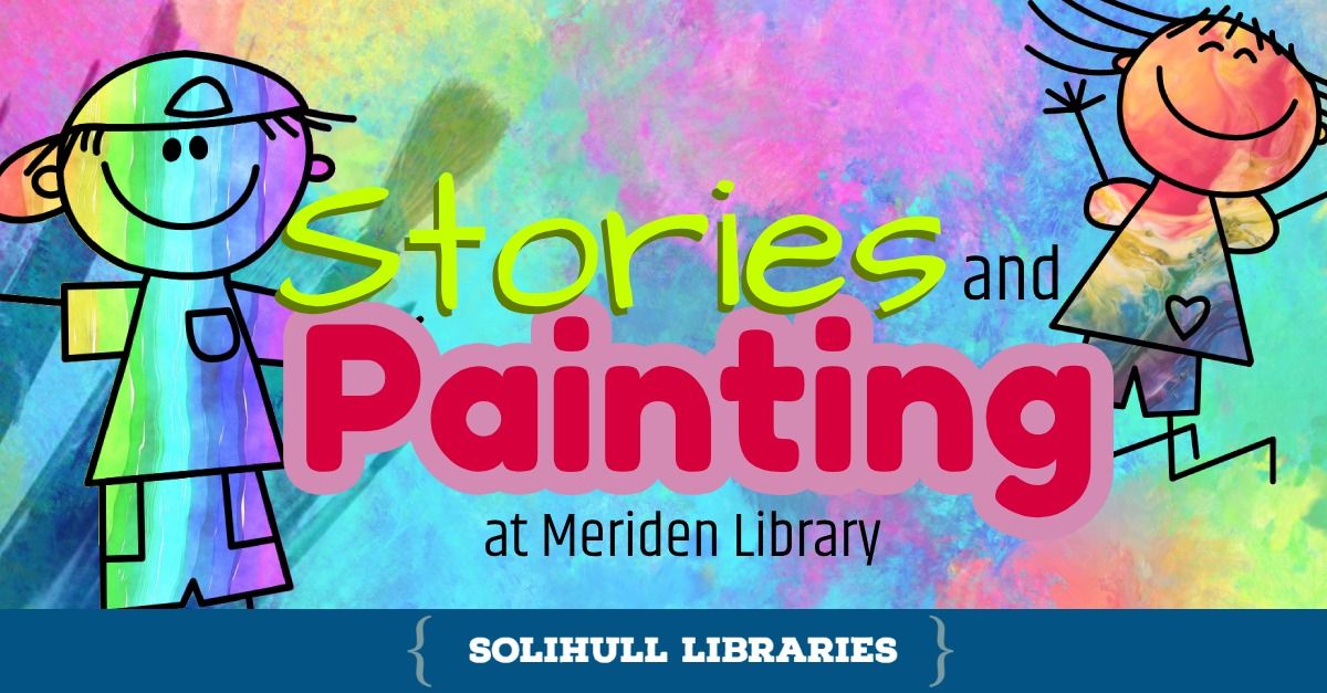 Stories and Painting at Meriden Library