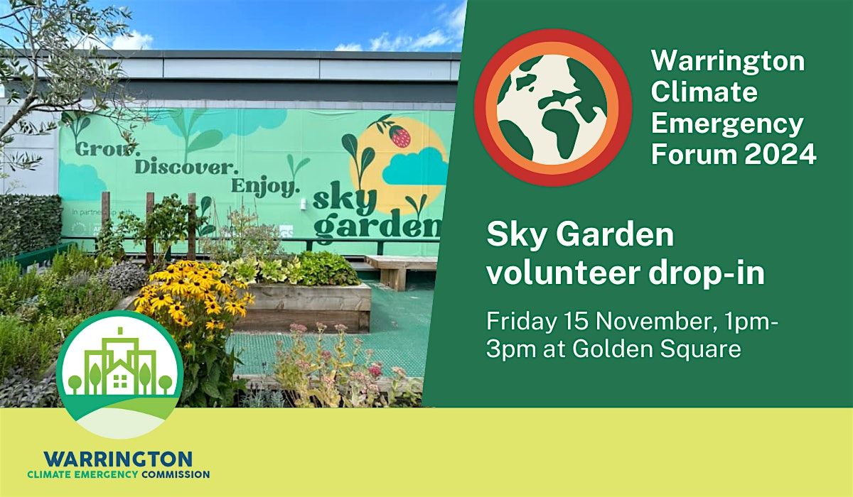 Sky Garden volunteer drop-in