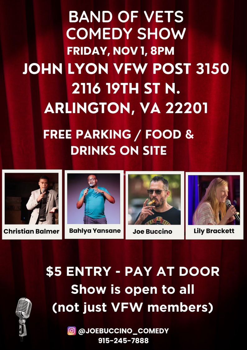 Comedy Night with BAND OF VETS