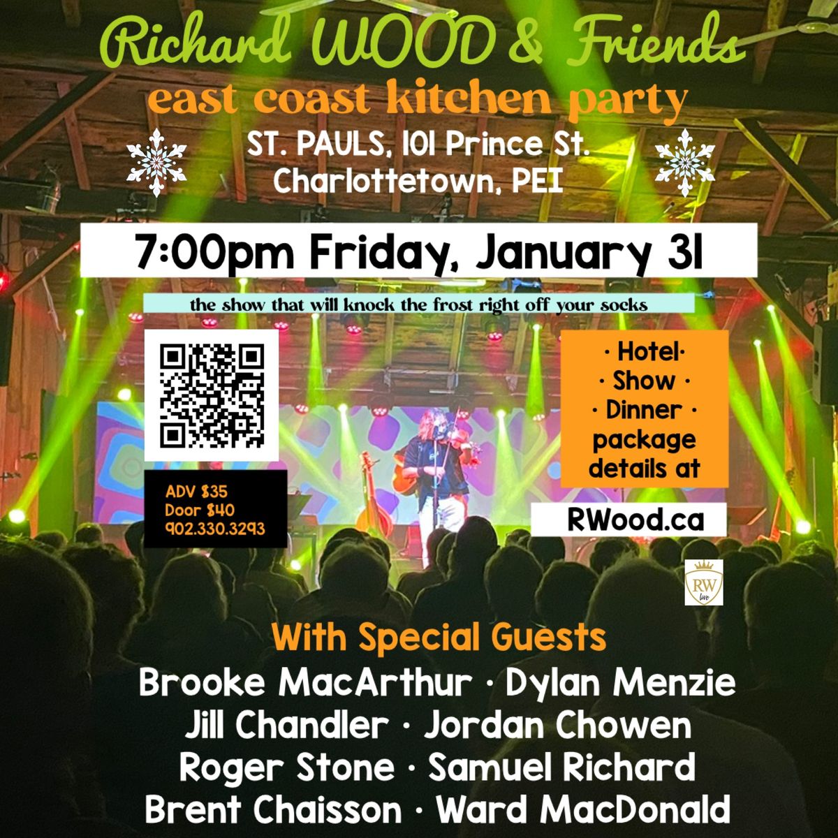 Richard WOOD & Friends: east coast kitchen party