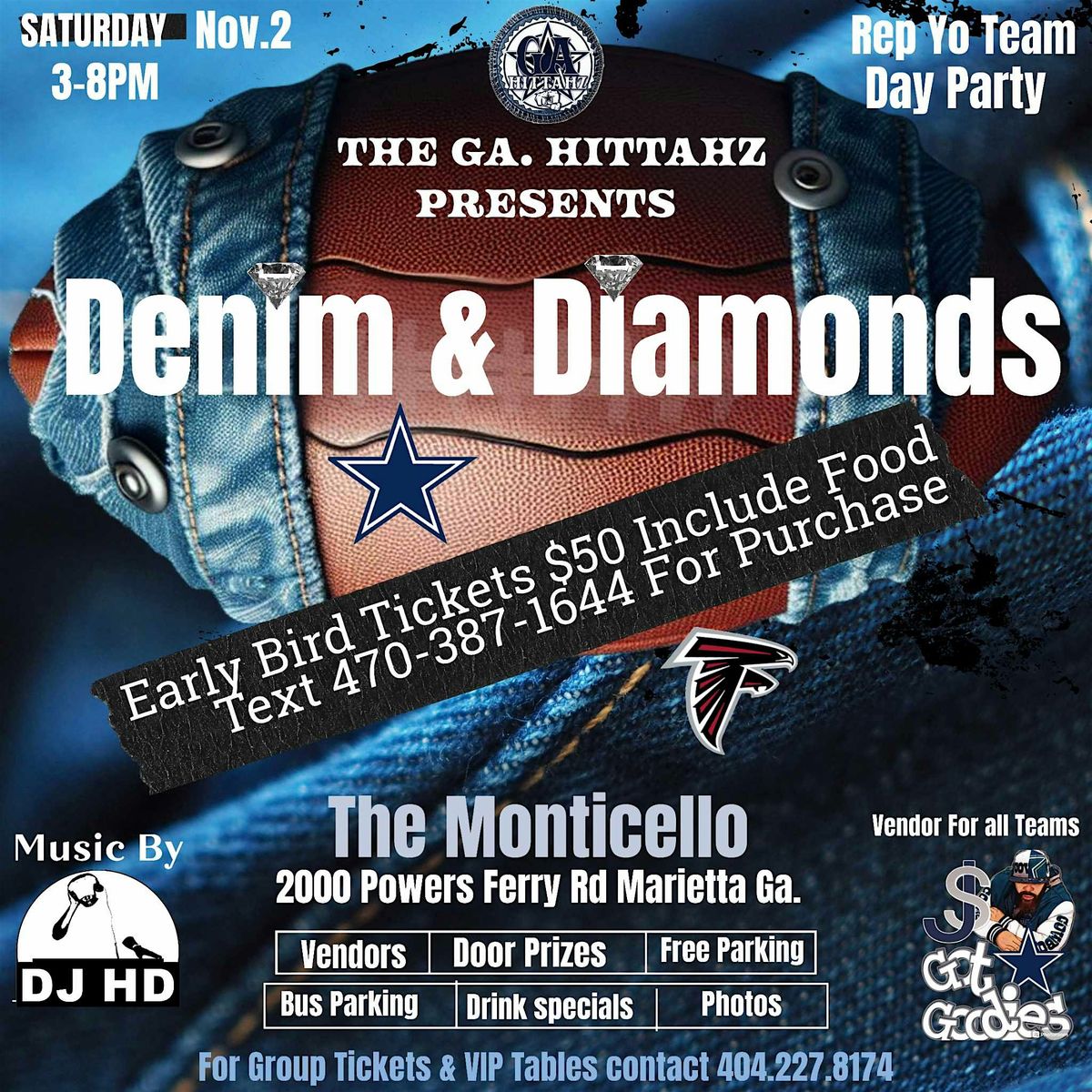 Denim & Diamonds Rep Yo Team Day Party!