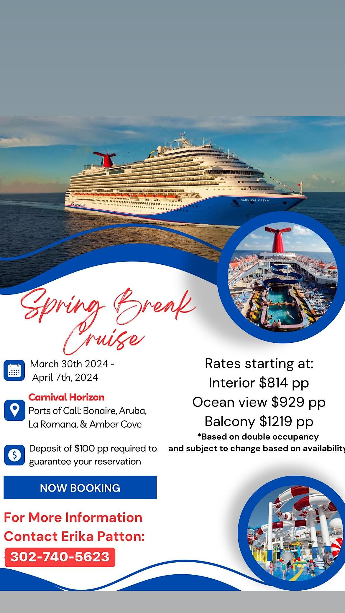 Spring Break Cruise 2024