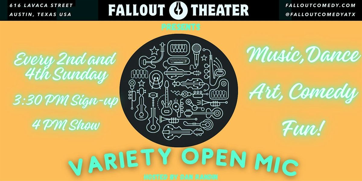 Fallout's Variety Open Mic