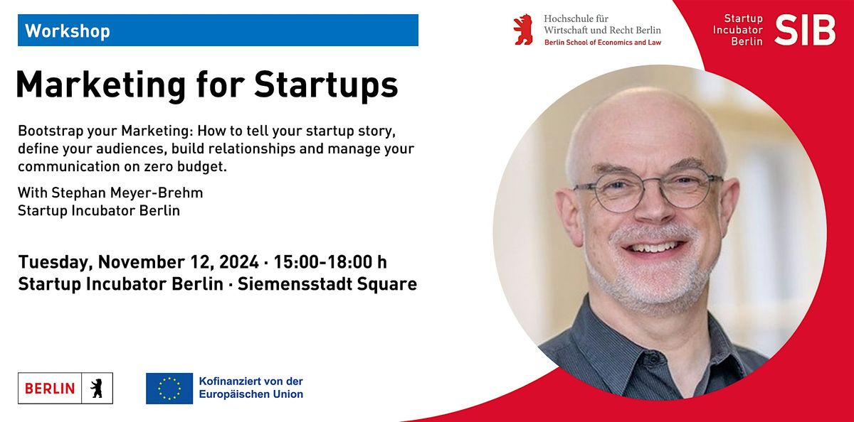 Workshop: Marketing for Startups