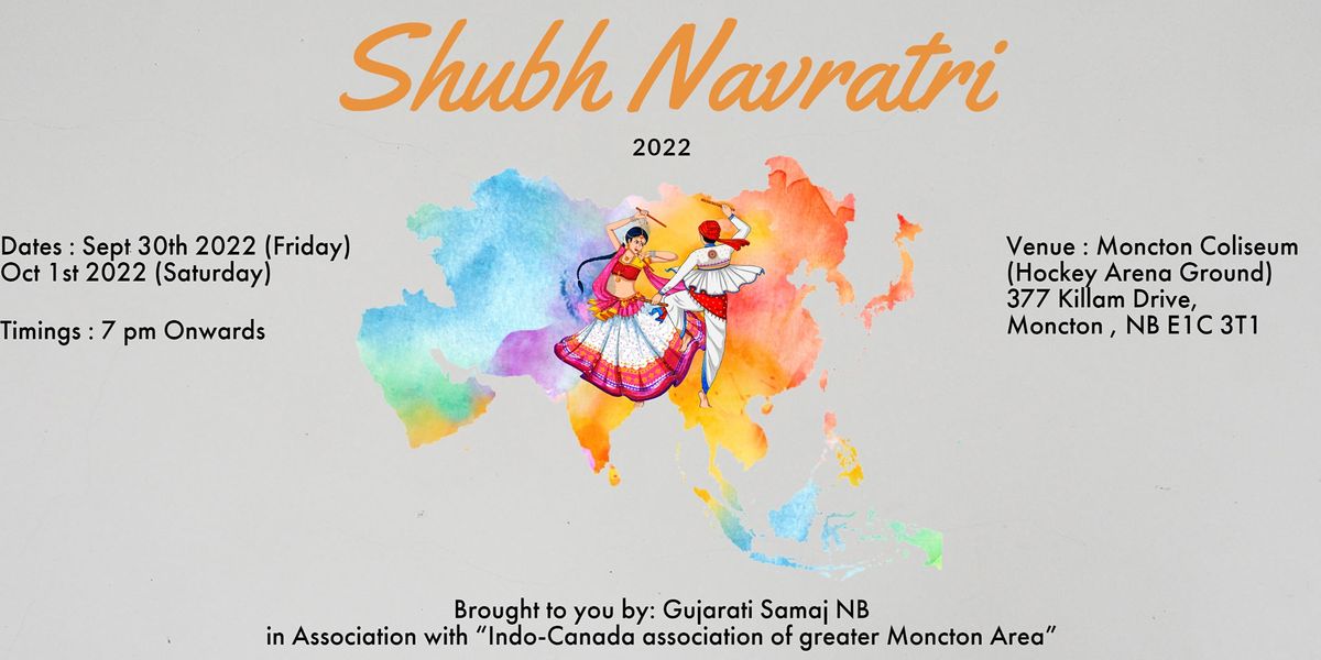 Greater Moncton Navratri Festival 2022, Moncton Coliseum (hockey arena ...