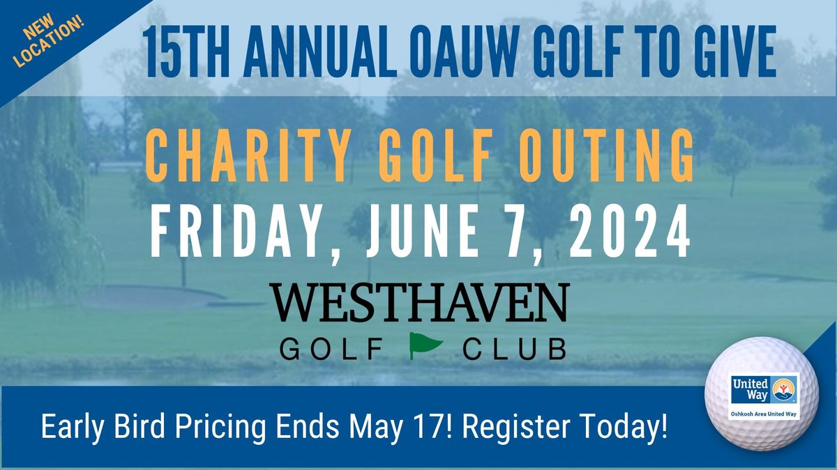 OAUW 15th Annual Golf to Give Charity Golf Outing