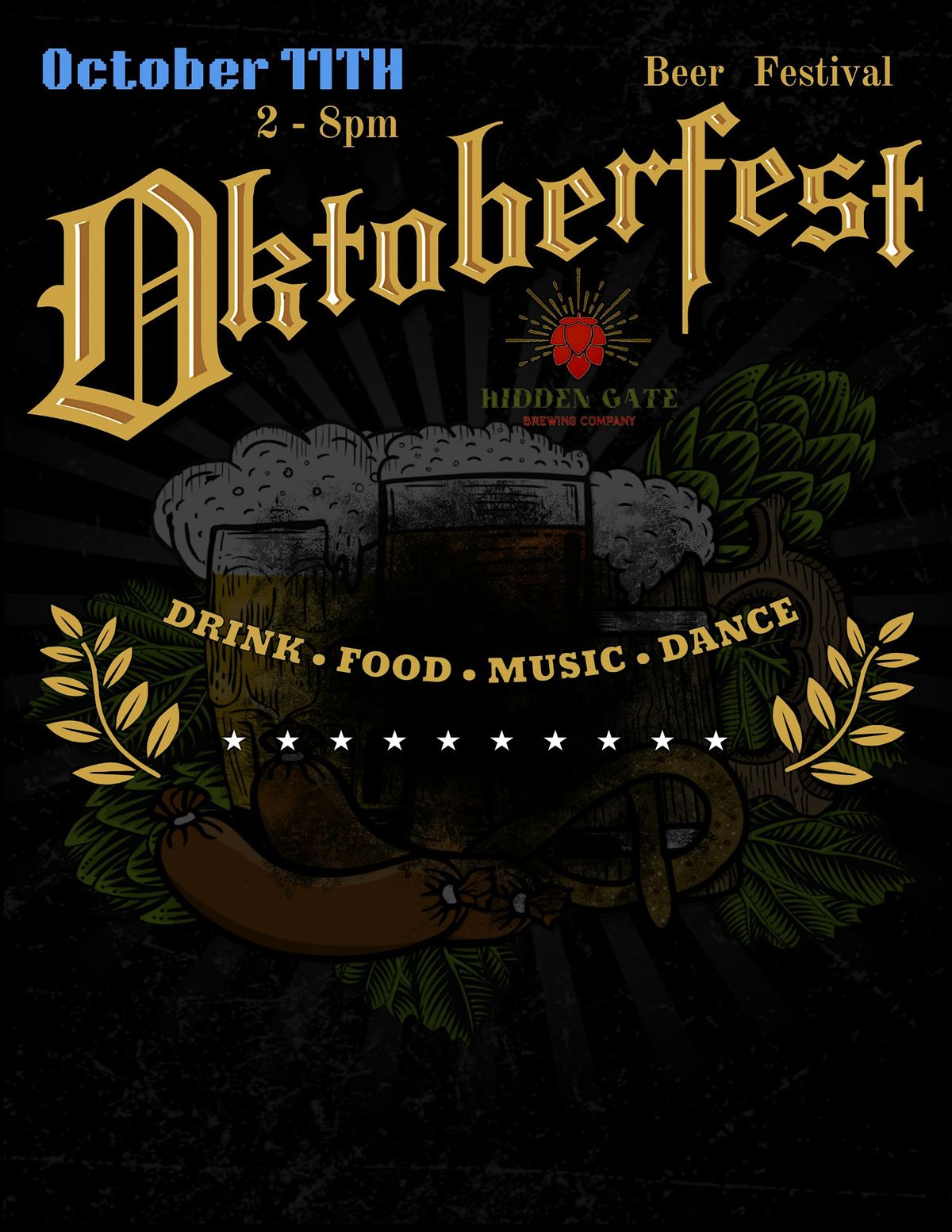Oktoberfest Hidden Gate Brewing