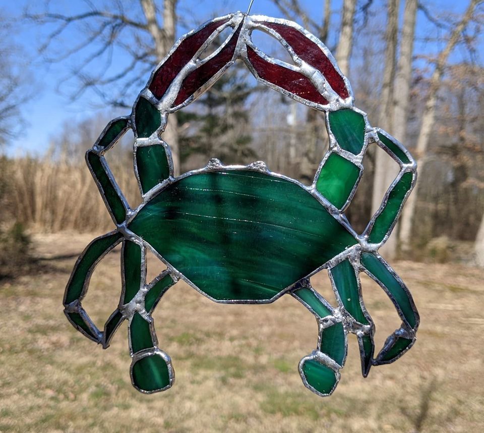Blue Crab Stained Glass Workshop- Crofton