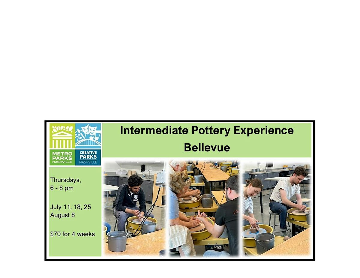 Intermediate Pottery Experience