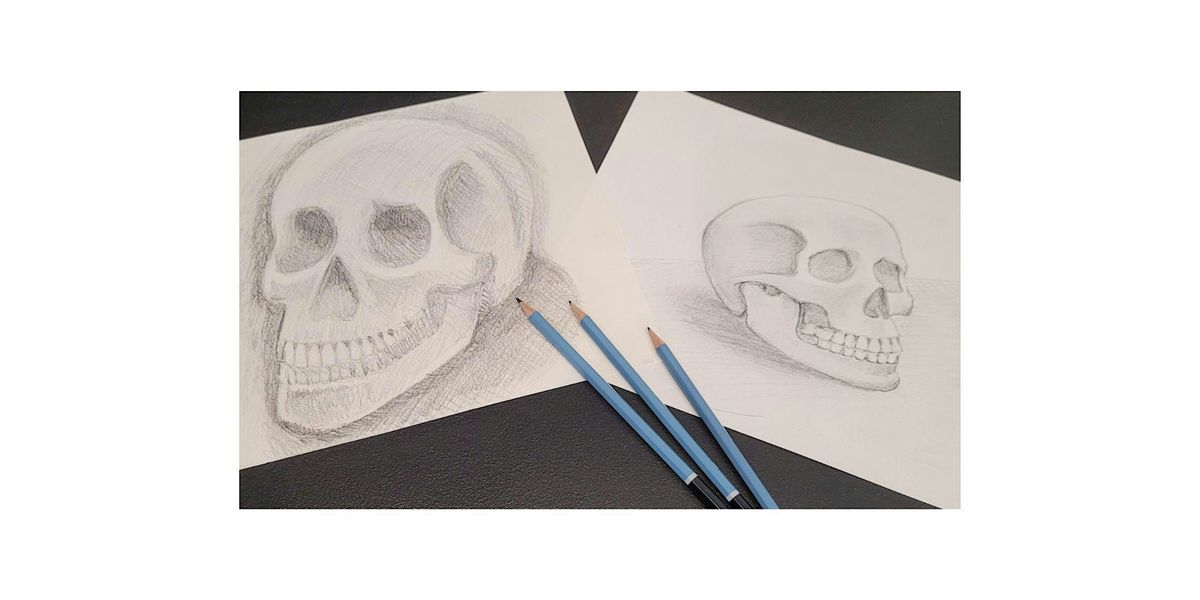 Skulls and Sketches: Beginners Bones Drawing Class