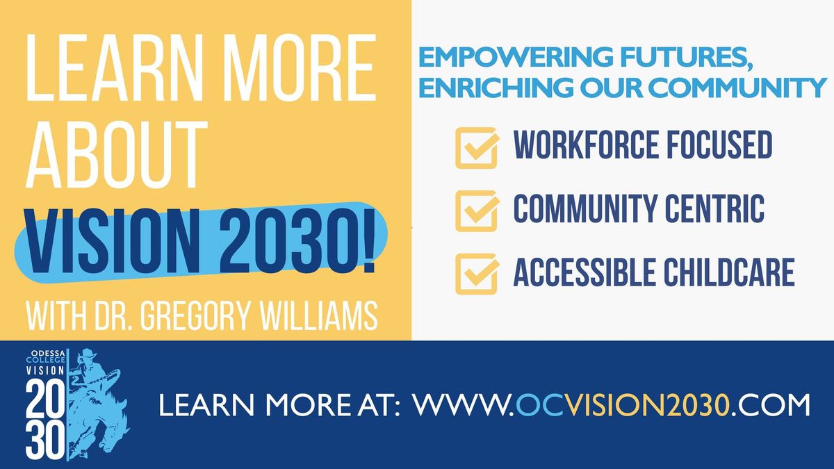 Vision 2030 Information Session