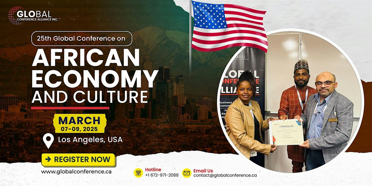 25th Global Conference on African Economy and Culture (GCAEC)