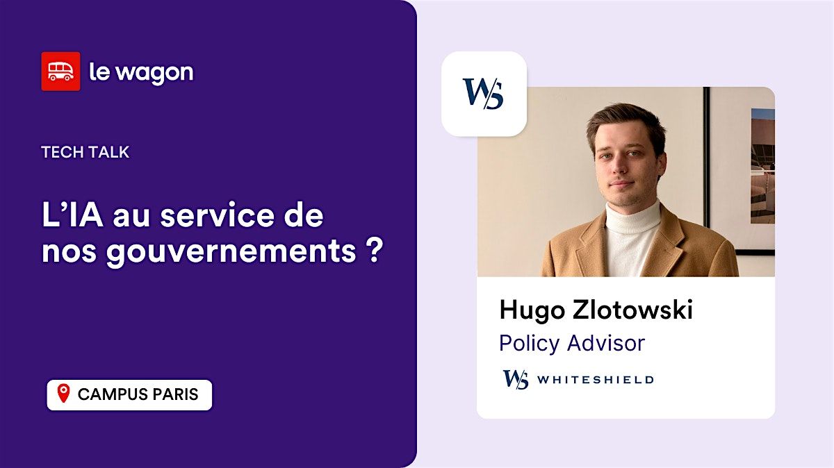 L\u2019IA au service de nos gouvernements ?