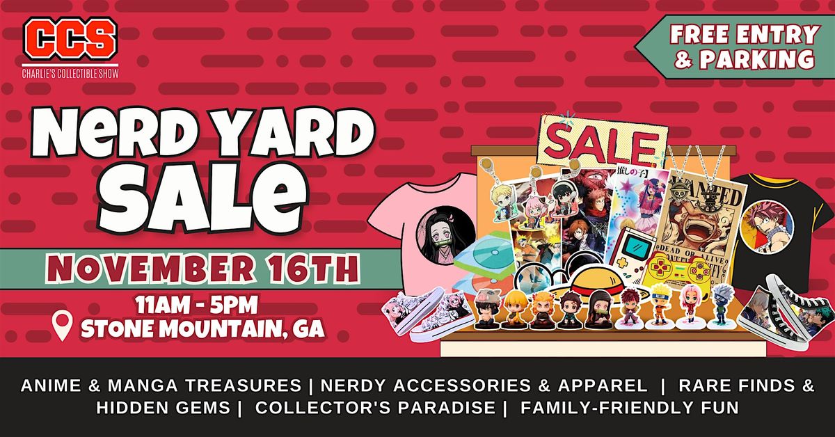 CCS Nerd Yard Sale 2024