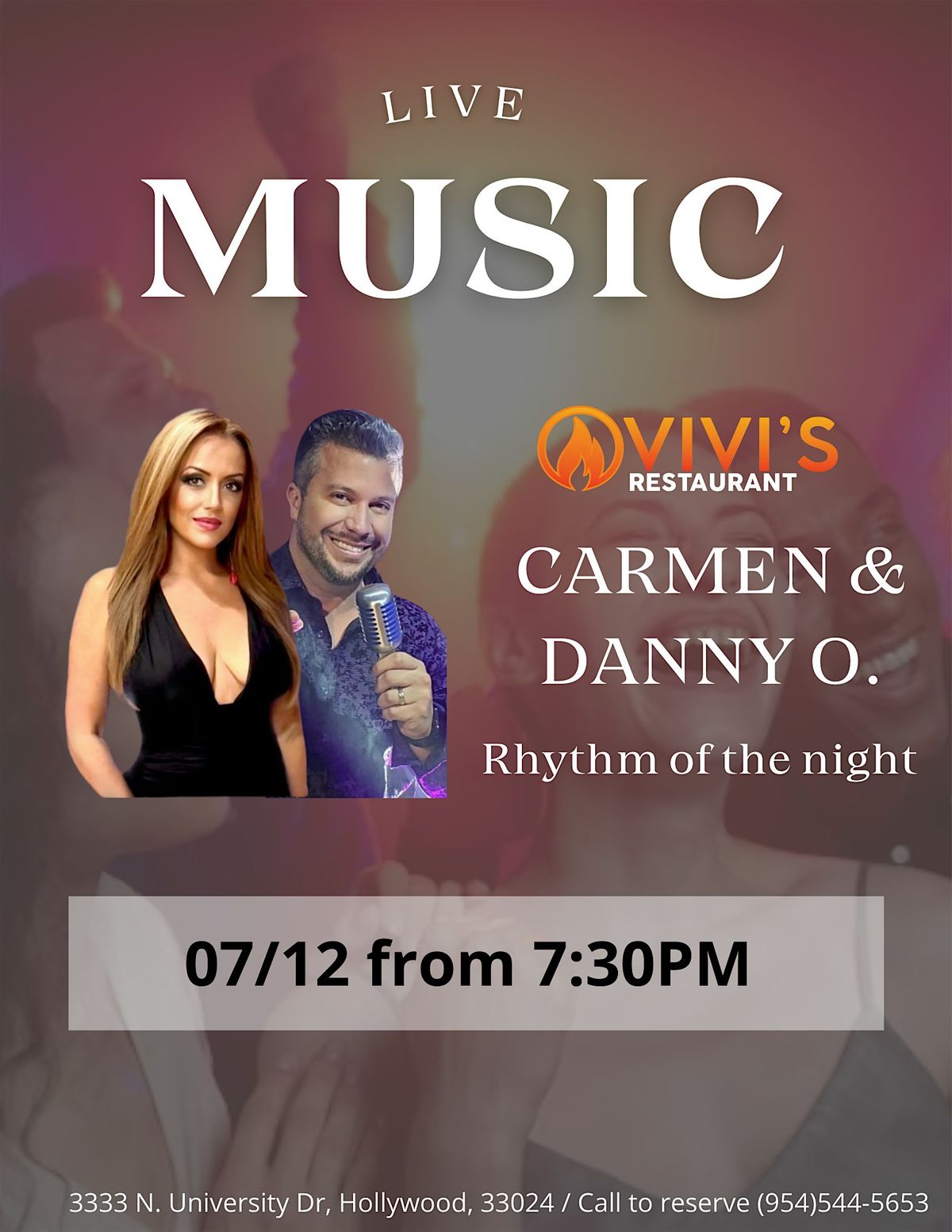 Live Music ft. Carmen & Danny O.