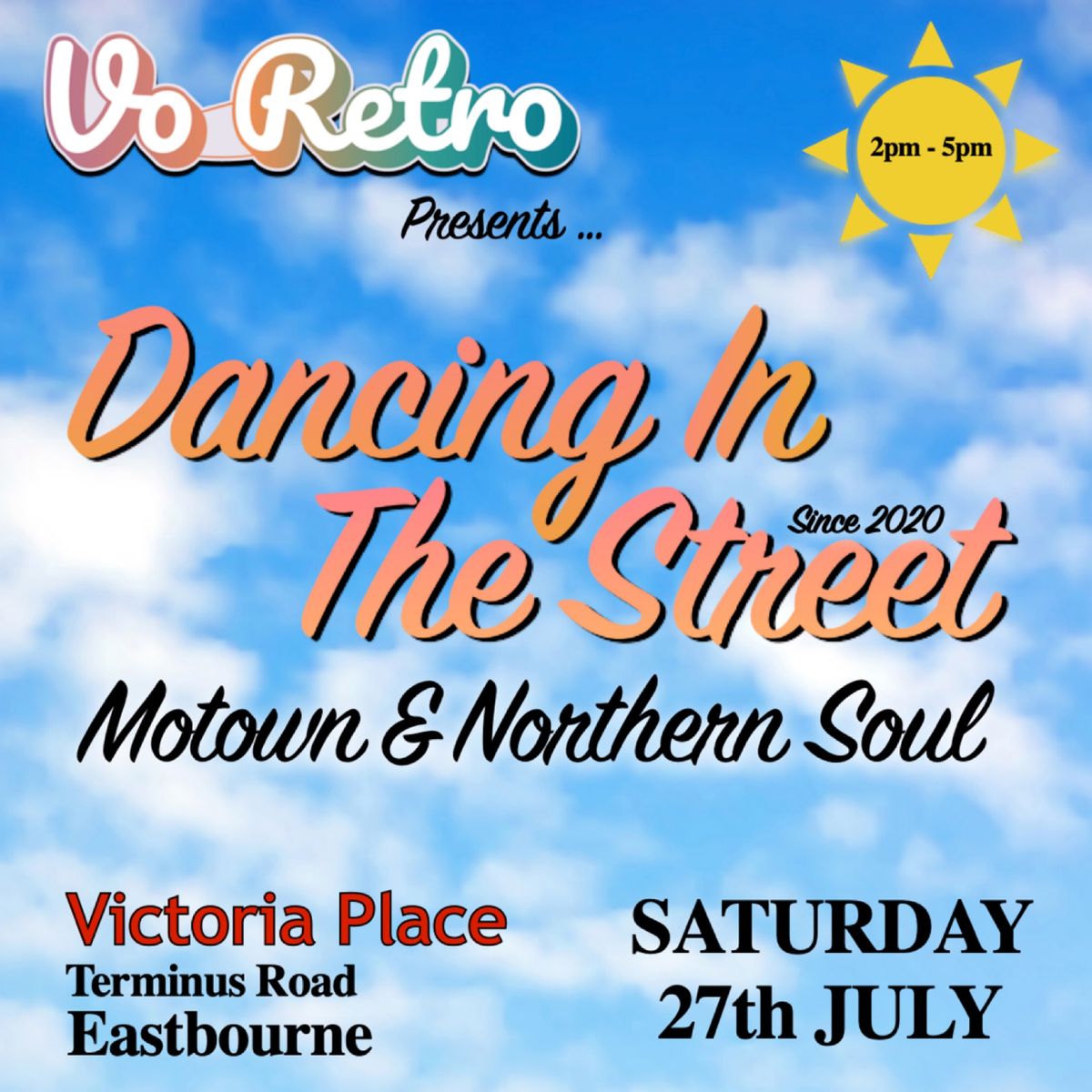 Dancing In The Street - Motown & Northern Soul - Outdoor Party