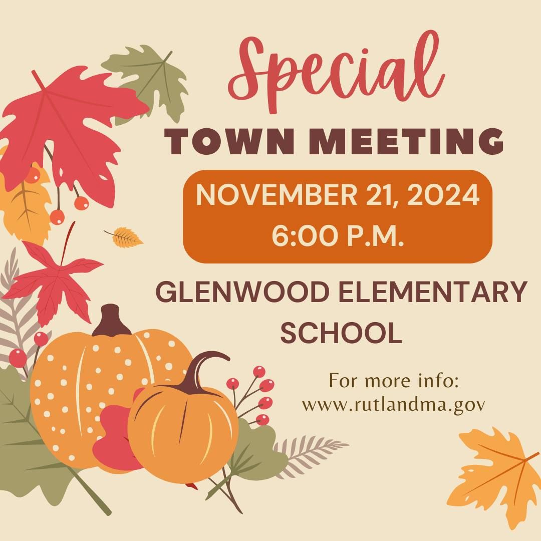 Special Town Meeting