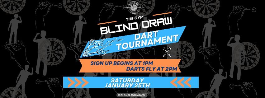 Blind Draw Dart Tournament 