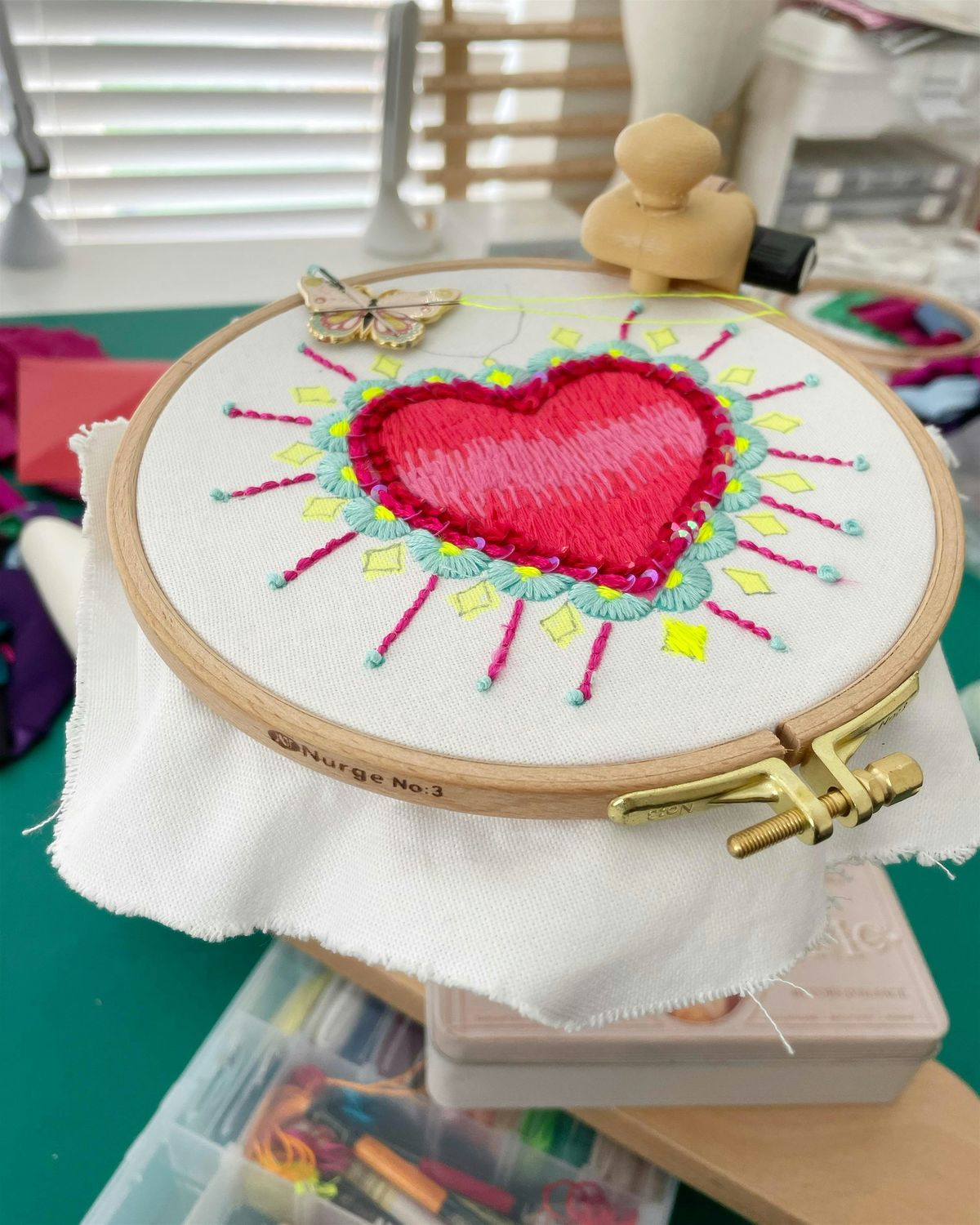 Embroidery Workshop for Complete Beginners